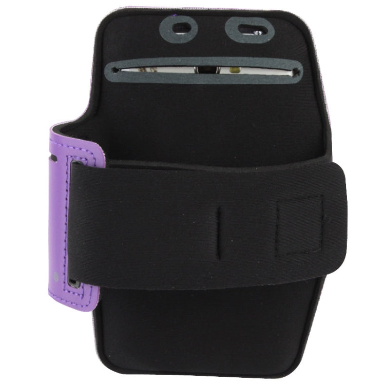 Universal PU Sports Armband Case with Earphone Hole for Galaxy Note 4 / N910 / Note III / N9000 / II / N7100 / i9220 / N7000 /  N7005 / Sony Z2 / Z1