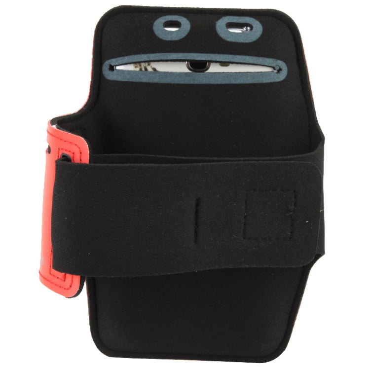 Universal PU Sports Armband Case with Earphone Hole for Galaxy Note 4 / N910 / Note III / N9000 / II / N7100 / i9220 / N7000 /  N7005 / Sony Z2 / Z1