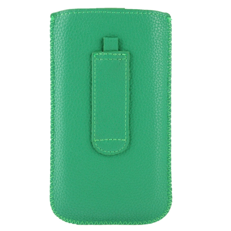 Universal Litchi Texture Leather Case Pocket Sleeve Bag