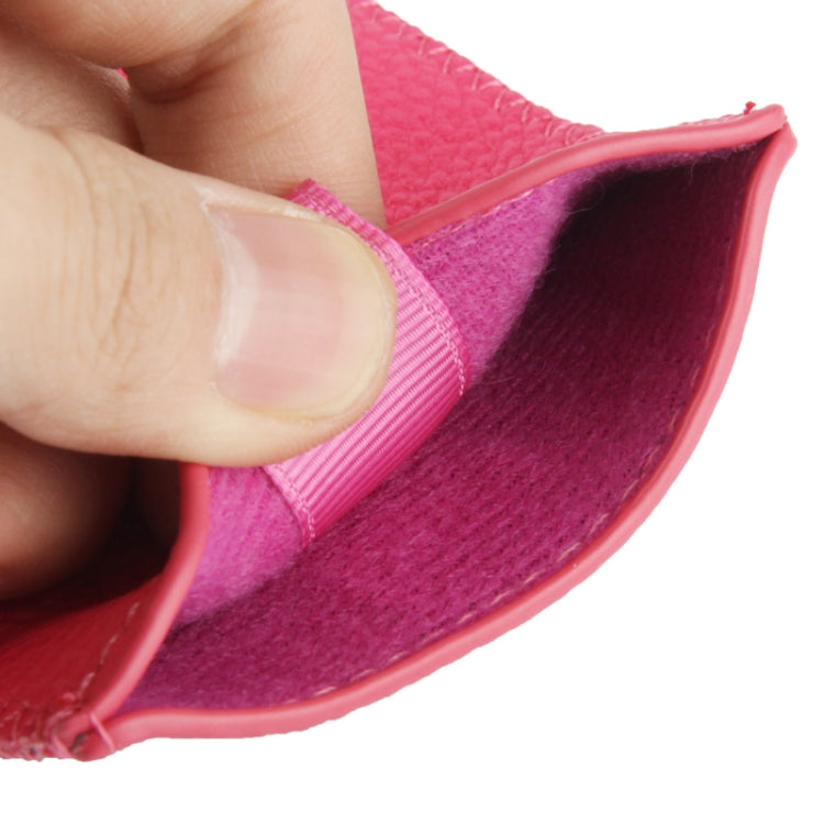 Universal Litchi Texture Leather Case Pocket Sleeve Bag