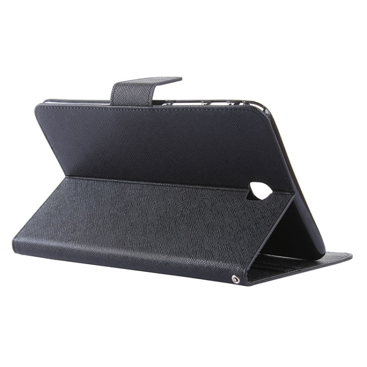 GOOSPERY Mercury Cross Texture Leather Case with Holder & Card slots & Wallet for Galaxy Tab A 8.0 / T350 / T355