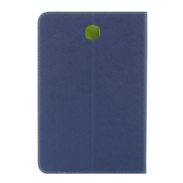 GOOSPERY Mercury Cross Texture Leather Case with Holder & Card slots & Wallet for Galaxy Tab A 8.0 / T350 / T355