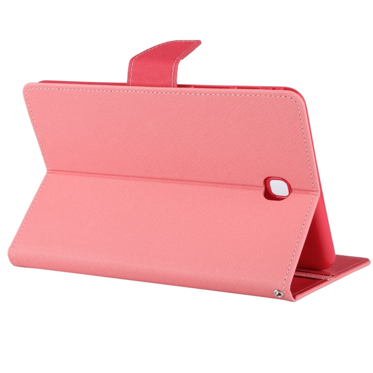GOOSPERY Mercury Cross Texture Leather Case with Holder & Card slots & Wallet for Galaxy Tab A 8.0 / T350 / T355