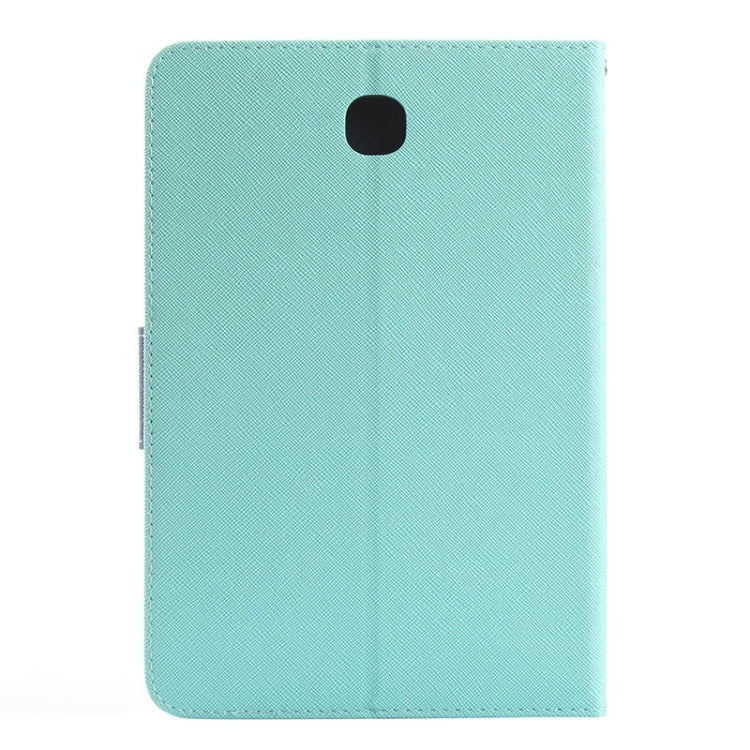 GOOSPERY Mercury Cross Texture Leather Case with Holder & Card slots & Wallet for Galaxy Tab A 8.0 / T350 / T355