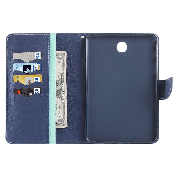 GOOSPERY Mercury Cross Texture Leather Case with Holder & Card slots & Wallet for Galaxy Tab A 8.0 / T350 / T355