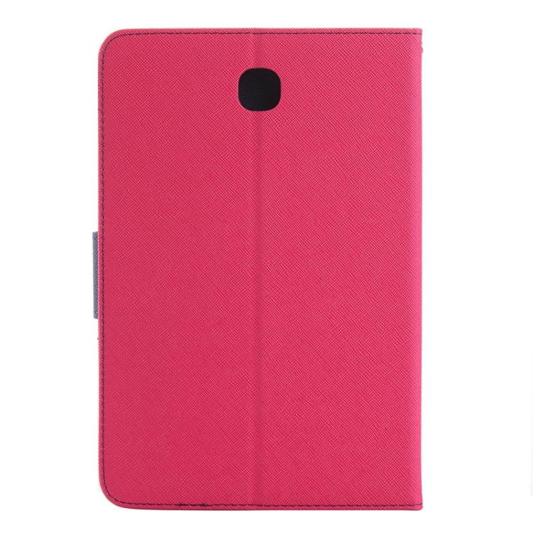 GOOSPERY Mercury Cross Texture Leather Case with Holder & Card slots & Wallet for Galaxy Tab A 8.0 / T350 / T355
