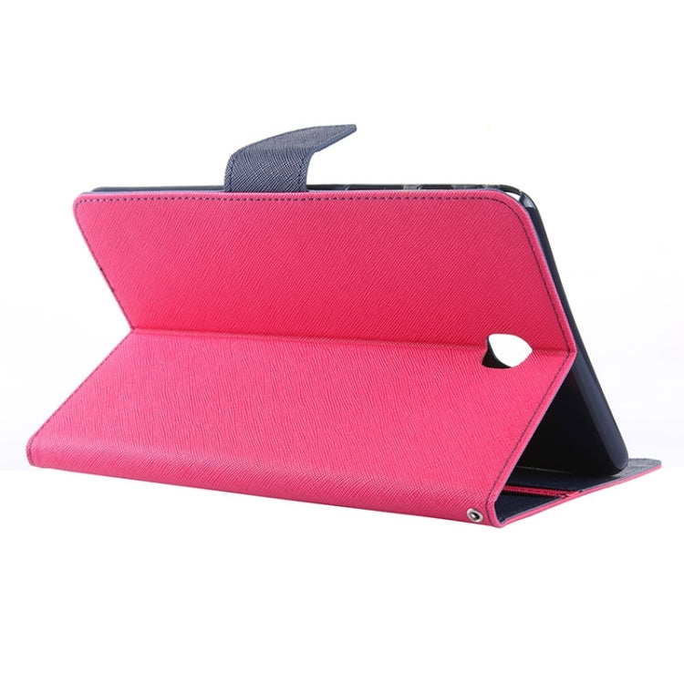 GOOSPERY Mercury Cross Texture Leather Case with Holder & Card slots & Wallet for Galaxy Tab A 8.0 / T350 / T355