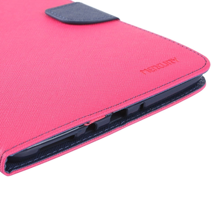GOOSPERY Mercury Cross Texture Leather Case with Holder & Card slots & Wallet for Galaxy Tab A 8.0 / T350 / T355