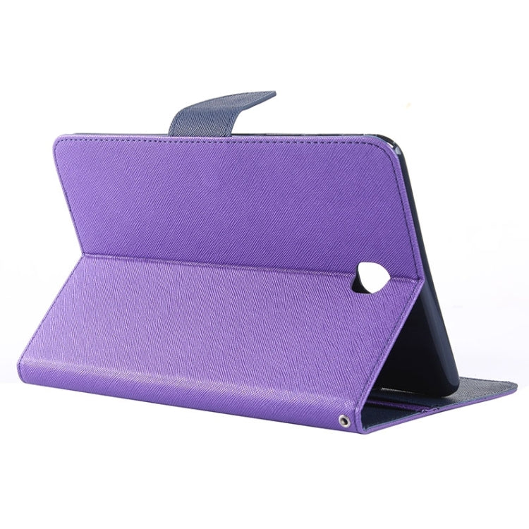 GOOSPERY Mercury Cross Texture Leather Case with Holder & Card slots & Wallet for Galaxy Tab A 8.0 / T350 / T355