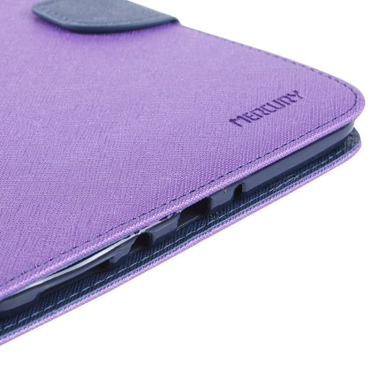 GOOSPERY Mercury Cross Texture Leather Case with Holder & Card slots & Wallet for Galaxy Tab A 8.0 / T350 / T355