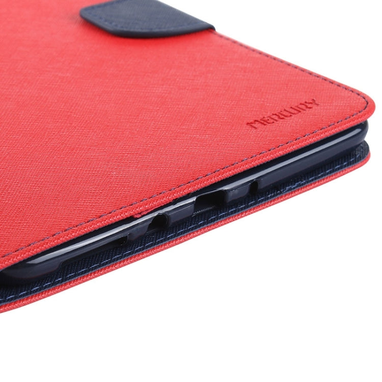 GOOSPERY Mercury Cross Texture Leather Case with Holder & Card slots & Wallet for Galaxy Tab A 8.0 / T350 / T355