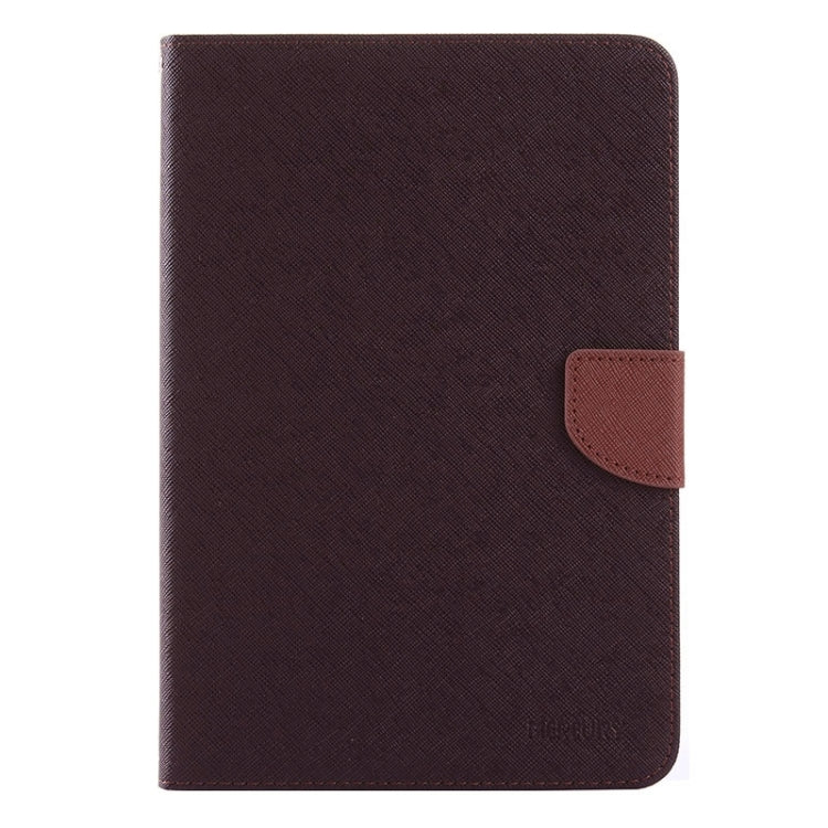 GOOSPERY Mercury Cross Texture Leather Case with Holder & Card slots & Wallet for Galaxy Tab A 8.0 / T350 / T355