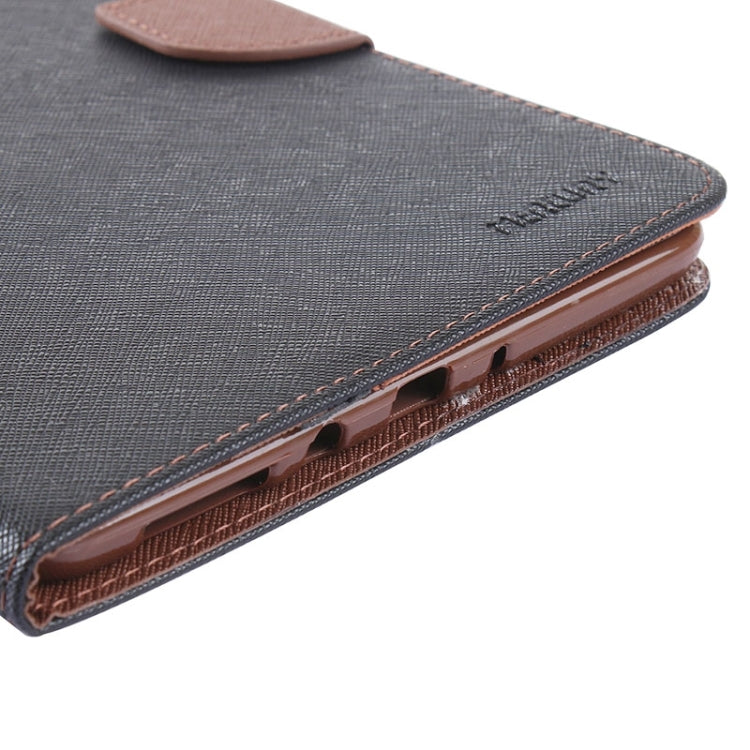 GOOSPERY Mercury Cross Texture Leather Case with Holder & Card slots & Wallet for Galaxy Tab A 8.0 / T350 / T355