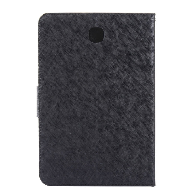 Mercury Cross Texture Leather Case with Holder & Card slots & Wallet for Galaxy Tab A 9.7 / T550 / T555