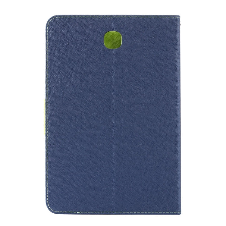 Mercury Cross Texture Leather Case with Holder & Card slots & Wallet for Galaxy Tab A 9.7 / T550 / T555