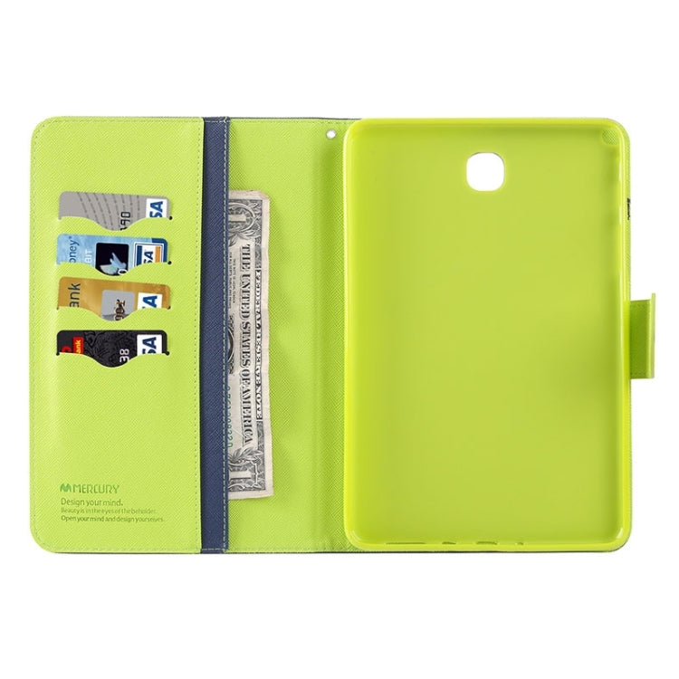 Mercury Cross Texture Leather Case with Holder & Card slots & Wallet for Galaxy Tab A 9.7 / T550 / T555