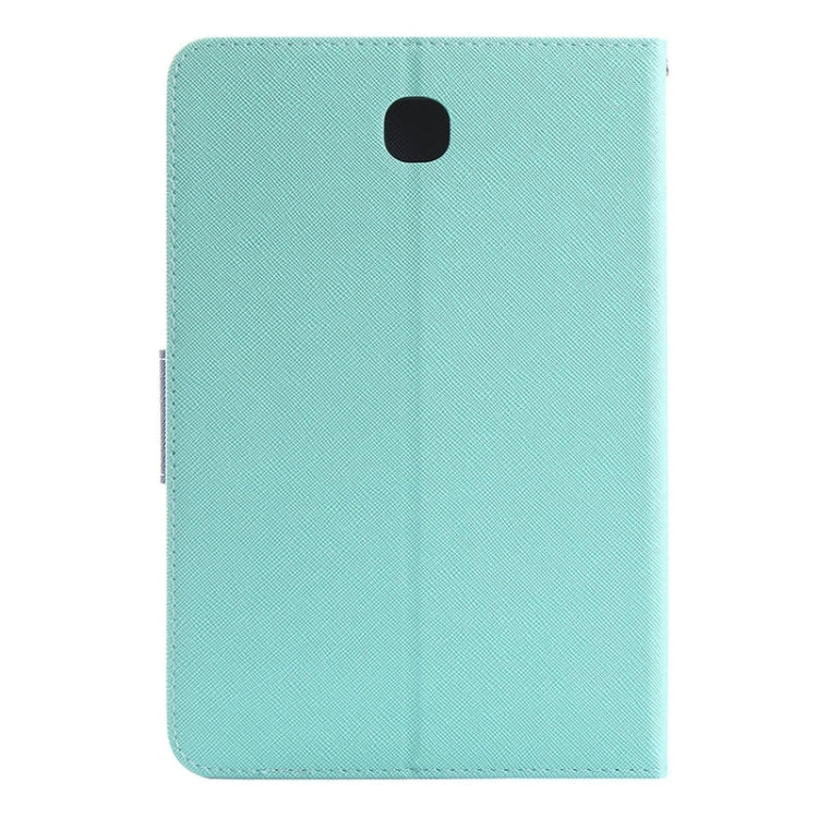 Mercury Cross Texture Leather Case with Holder & Card slots & Wallet for Galaxy Tab A 9.7 / T550 / T555