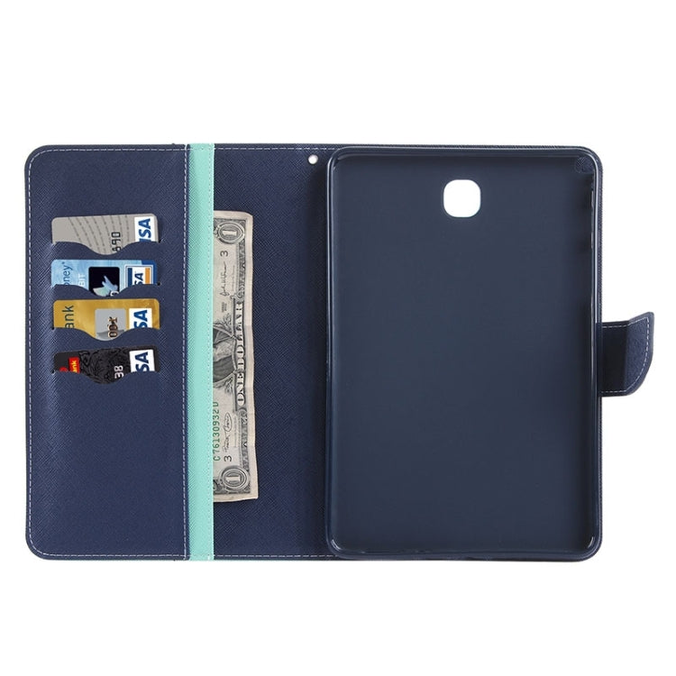 Mercury Cross Texture Leather Case with Holder & Card slots & Wallet for Galaxy Tab A 9.7 / T550 / T555