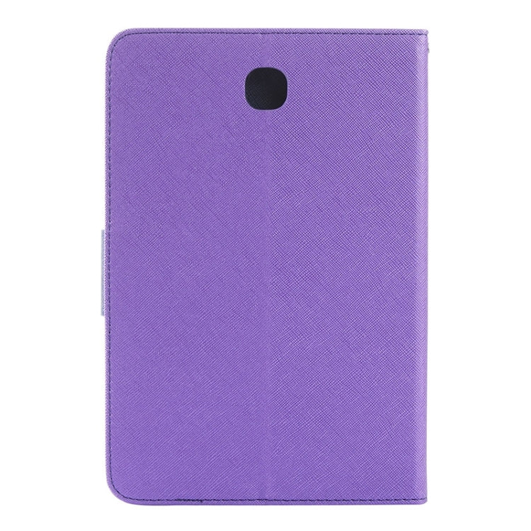 Mercury Cross Texture Leather Case with Holder & Card slots & Wallet for Galaxy Tab A 9.7 / T550 / T555