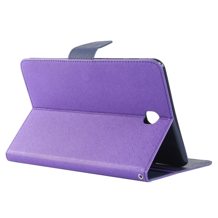 Mercury Cross Texture Leather Case with Holder & Card slots & Wallet for Galaxy Tab A 9.7 / T550 / T555