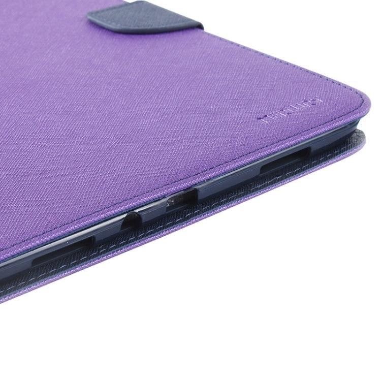 Mercury Cross Texture Leather Case with Holder & Card slots & Wallet for Galaxy Tab A 9.7 / T550 / T555