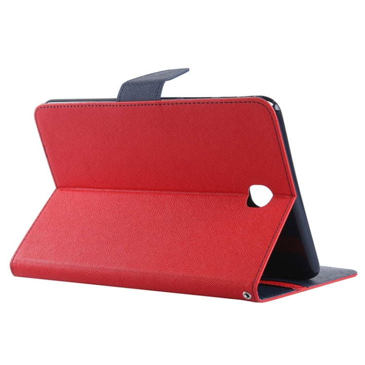 Mercury Cross Texture Leather Case with Holder & Card slots & Wallet for Galaxy Tab A 9.7 / T550 / T555