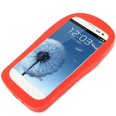 3D Slipper Style Pattern Silicone Case for Galaxy S III / i9300