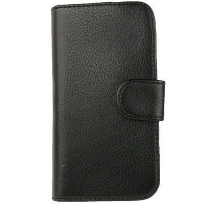Lichi Texture Flip Leather Case Cover with Credit Card Slots & Belt Clip for Galaxy S III / i9300