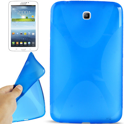 X Shaped Non-slip Texture TPU Case for