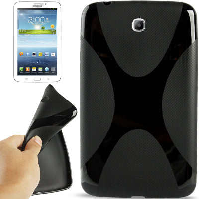 X Shaped Non-slip Texture TPU Case for