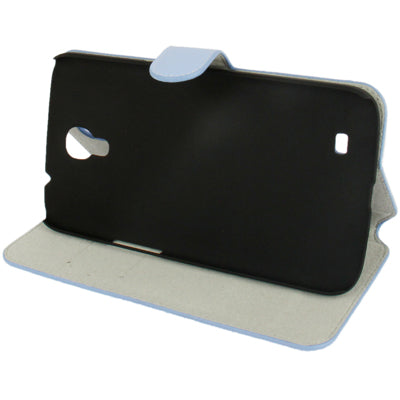 Leather Case with Holder & Credit Card Slots for Galaxy Mega 6.3 / i9200