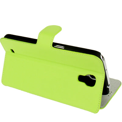 Leather Case with Holder & Credit Card Slots for Galaxy Mega 6.3 / i9200