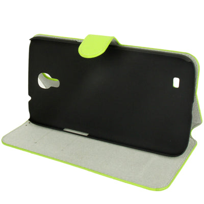 Leather Case with Holder & Credit Card Slots for Galaxy Mega 6.3 / i9200