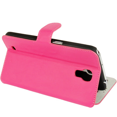 Leather Case with Holder & Credit Card Slots for Galaxy Mega 6.3 / i9200