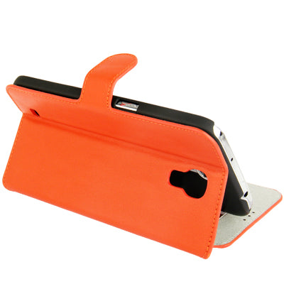 Leather Case with Holder & Credit Card Slots for Galaxy Mega 6.3 / i9200