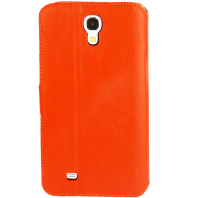 Leather Case with Holder & Credit Card Slots for Galaxy Mega 6.3 / i9200