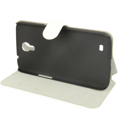 Leather Case with Holder & Credit Card Slots for Galaxy Mega 6.3 / i9200