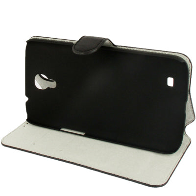 Leather Case with Holder & Credit Card Slots for Galaxy Mega 6.3 / i9200