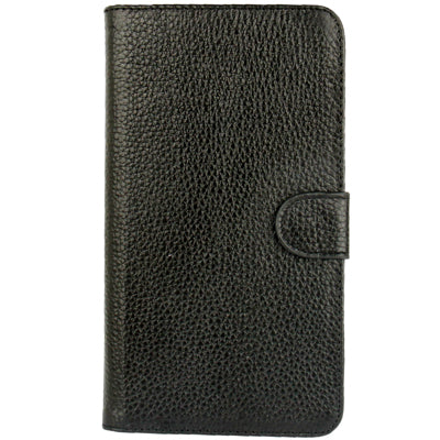 Litchi Texture Genuine Leather Case with Holder & Credit Card Slots for Galaxy Mega 6.3 / i9200