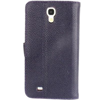 Litchi Texture Genuine Leather Case with Holder & Credit Card Slots for Galaxy Mega 6.3 / i9200