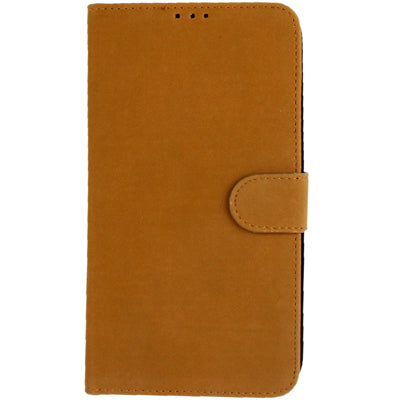 Scrub Leather Case with Holder & Credit Card Slots for Galaxy Mega 6.3 / i9200