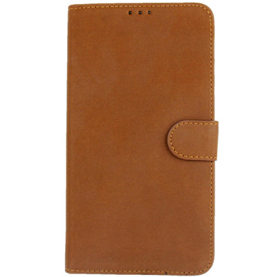 Scrub Leather Case with Holder & Credit Card Slots for Galaxy Mega 6.3 / i9200