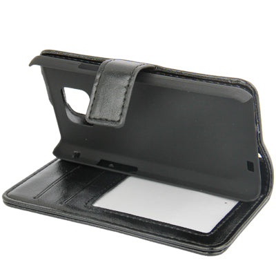Imitation Sheepskin Texture Horizontal Flip Leather Case with Card Slots & Holder for Galaxy S II / i9100