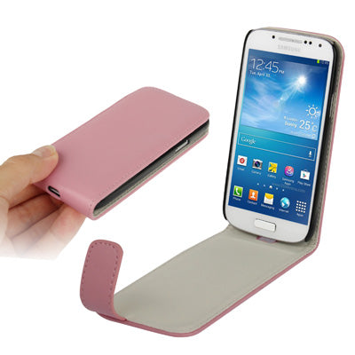 Pure Color Vertical Leather Case for Galaxy S IV mini / i9190