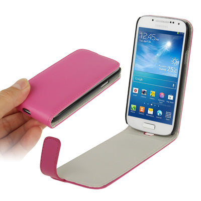Pure Color Vertical Leather Case for Galaxy S IV mini / i9190