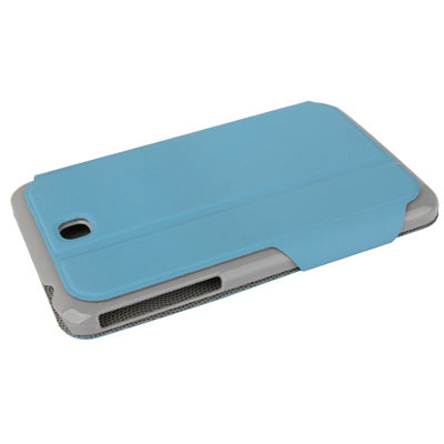 Natural Texture Leather Case with Holder & Credit Card Slots for Galaxy Tab 3 (7.0) / P3200
