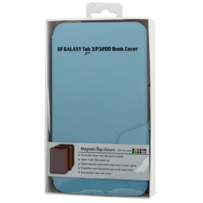 Natural Texture Leather Case with Holder & Credit Card Slots for Galaxy Tab 3 (7.0) / P3200