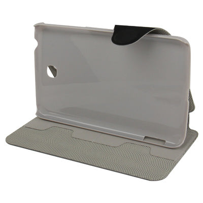 Natural Texture Leather Case with Holder & Credit Card Slots for Galaxy Tab 3 (7.0) / P3200