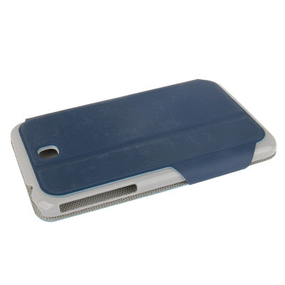 Natural Texture Leather Case with Holder & Credit Card Slots for Galaxy Tab 3 (7.0) / P3200