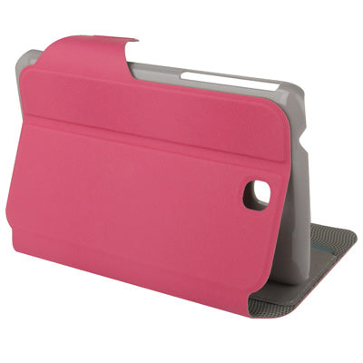 Natural Texture Leather Case with Holder & Credit Card Slots for Galaxy Tab 3 (7.0) / P3200
